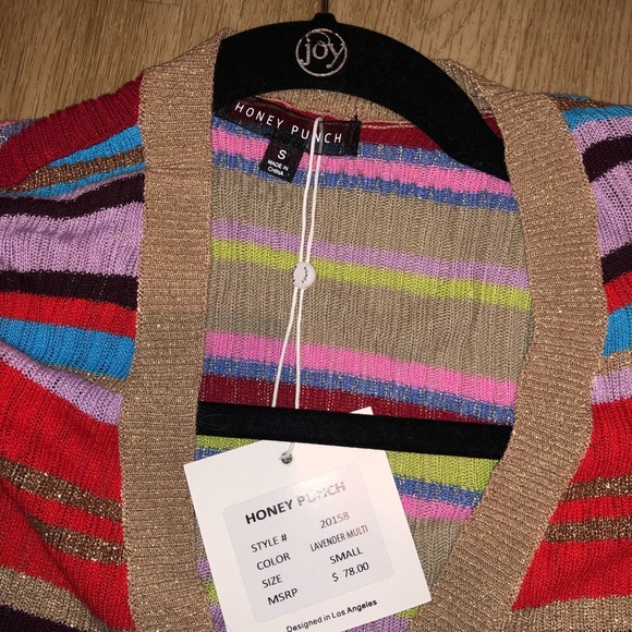 Honey Punch //Be Brilliant// Sweater Top - Picture 4 of 7